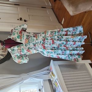 Bernie Dexter Country Print Cotton Dress (1X)